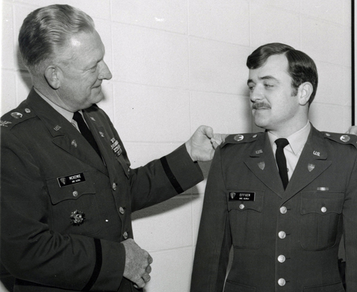 KF Effgen, First Lieutenant Promotion US Army 1970